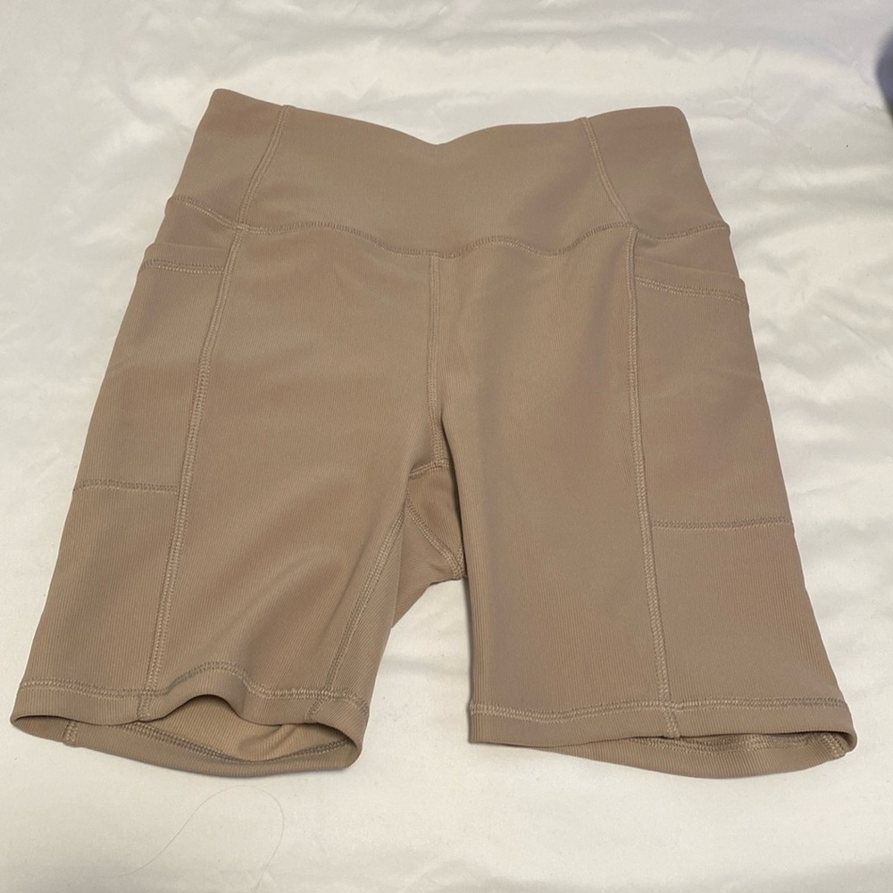 Harmony and Balance mini biker shorts
